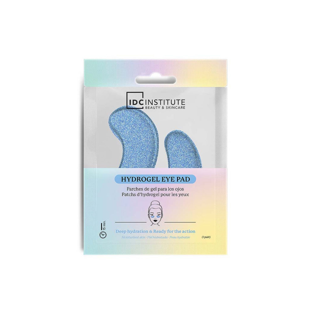 IDC Institute Glitter Eye Pads Hydrogel Blue