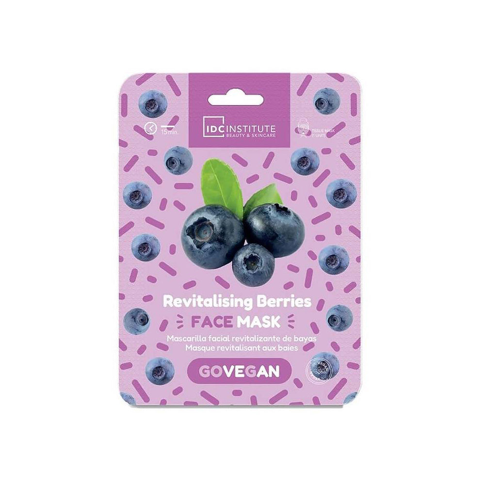 IDC Institute Go Vegan Face Mask Berry 23gr 