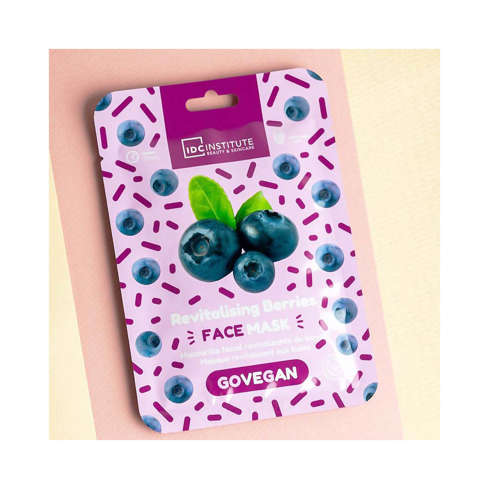 IDC Institute Go Vegan Face Mask Berry 23gr 