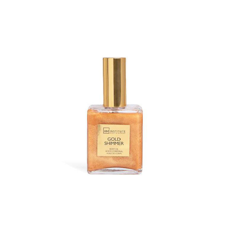 IDC Institute Gold Shimmer Body Oil Λάδι Σώματος Με Μπρονζέ Shimmer 50ml