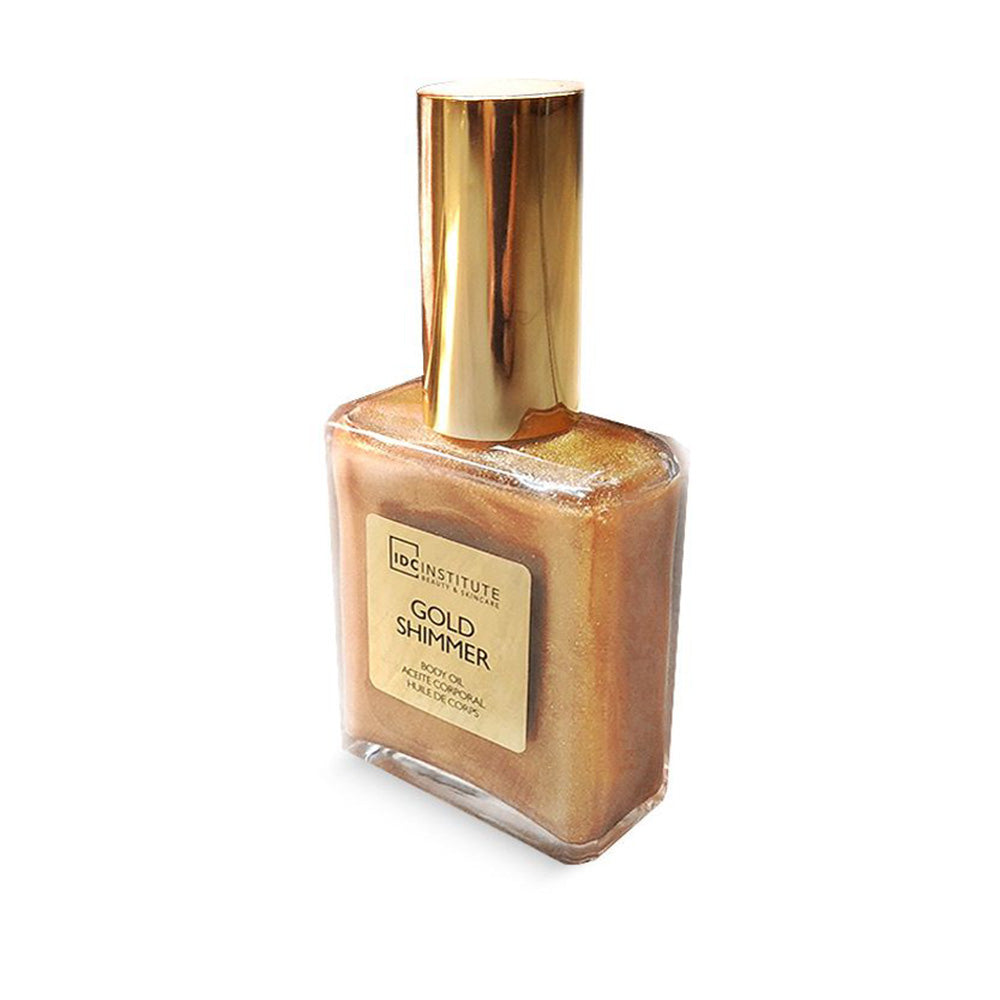 IDC Institute Gold Shimmer Body Oil Λάδι Σώματος Με Μπρονζέ Shimmer 50ml