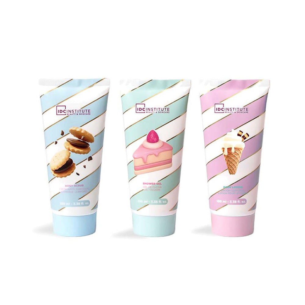 IDC Institute Petits Delices Cosmetic Bag Set – Σετ Μπάνιου & Περιποίησης 4 Τμχ