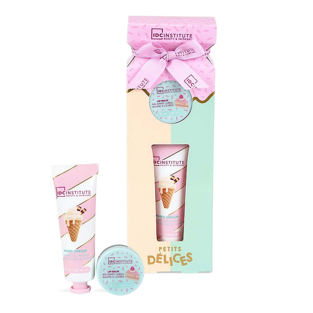 IDC Institute Petits Delices Duo Set – Σετ Περιποίησης Χεριών & Χειλιών 2 Τμχ