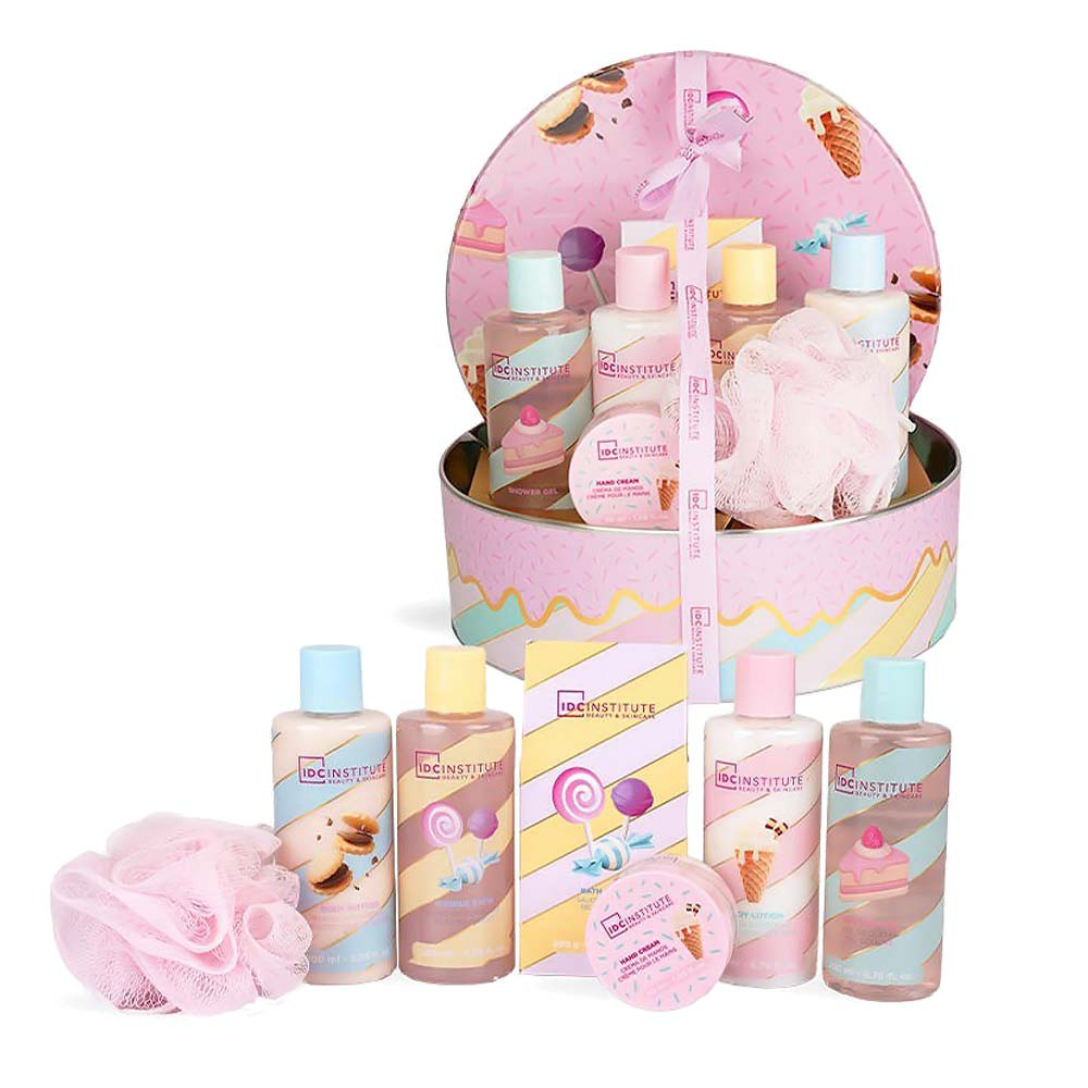 IDC Institute Petits Delices Super Tin Set – Σετ Μπάνιου & Περιποίησης 8 Τμχ