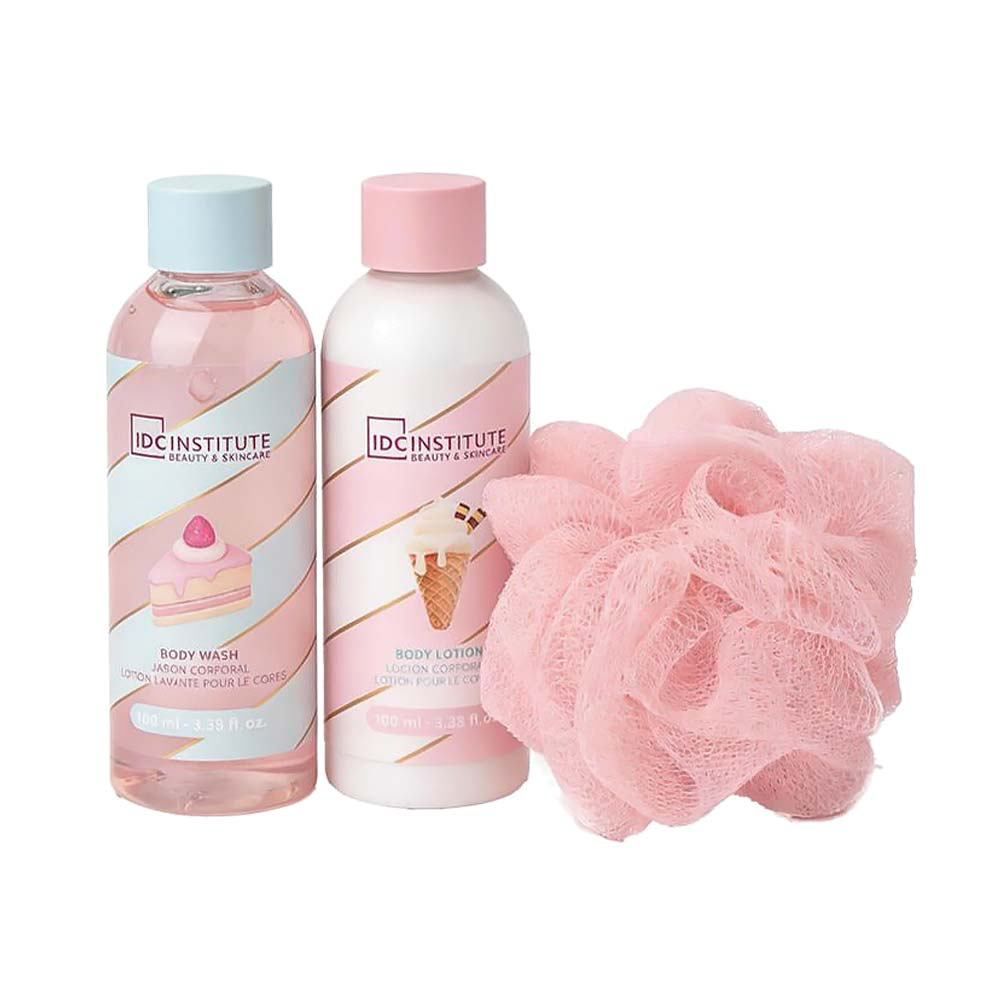 IDC Institute Petits Delices Sweet Cube Set – Σετ Μπάνιου & Περιποίησης 3 Τμχ