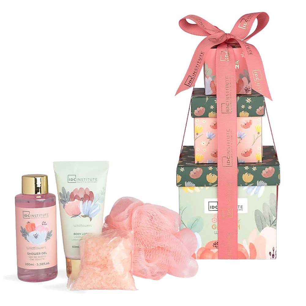 IDC Institute Scented Garden Wildflowers Box Set – Σετ Δώρου Περιποίησης 4 Τμχ