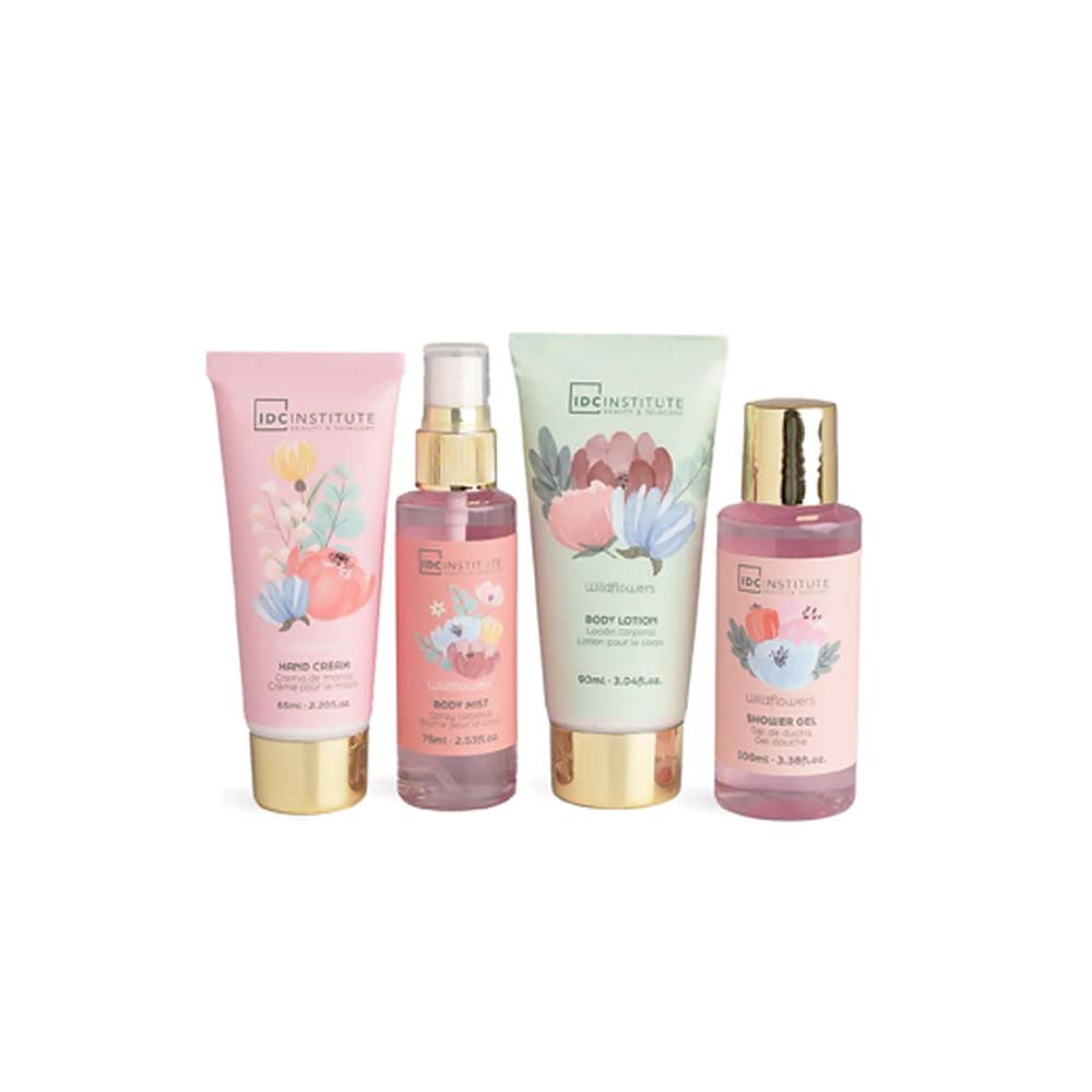 IDC Institute Scented Garden Wildflowers Set – Σετ Δώρου & Περιποίησης 4 Τμχ