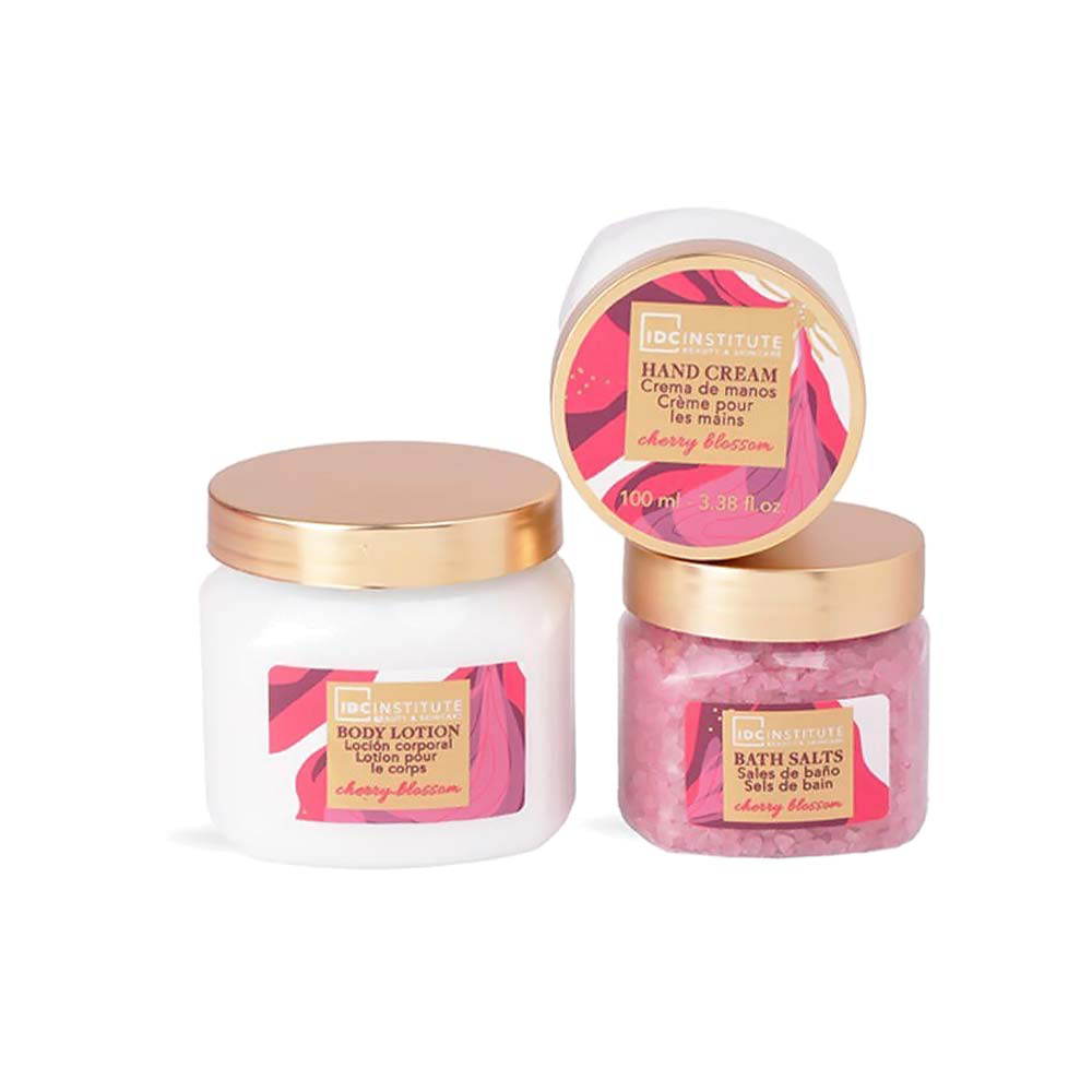 IDC Institute Secret Stories Cherry Blossom Set – Σετ Περιποίησης 3 Τμχ 