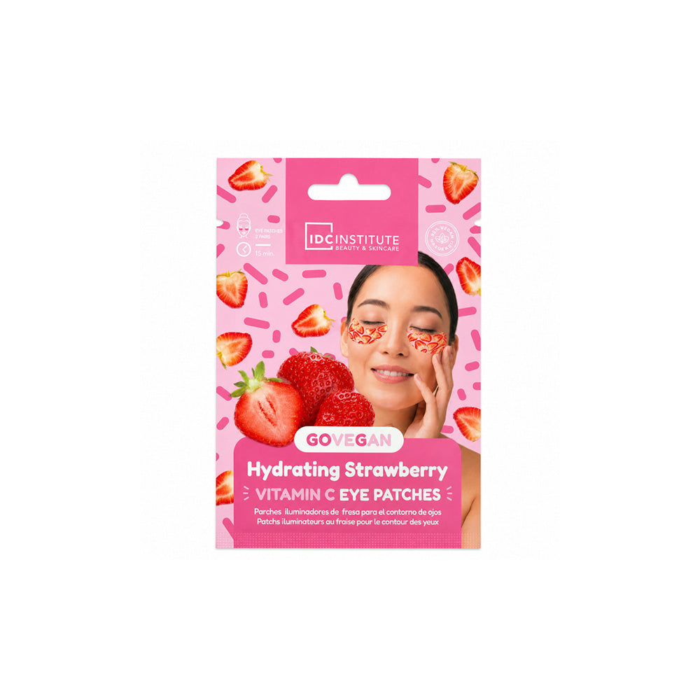 IDC Institute Vitamin C Strawberries Eye Patches – Επιθέματα Ματιών