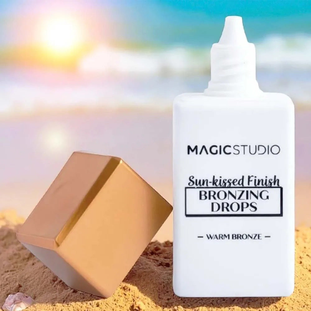 IDC Magic Studio Bronzing Drops 35ml Warm Bronze – Υγρό Μπρόνζερ για Φυσική Ηλιοκαμένη Λάμψη