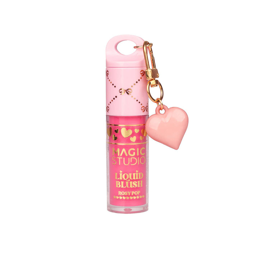 IDC Magic Studio Coquette Liquid Blush Charm – Υγρό Ρουζ με Charm σε Peach Crush & Rosy Pop για Ζουμερή Λάμψη
