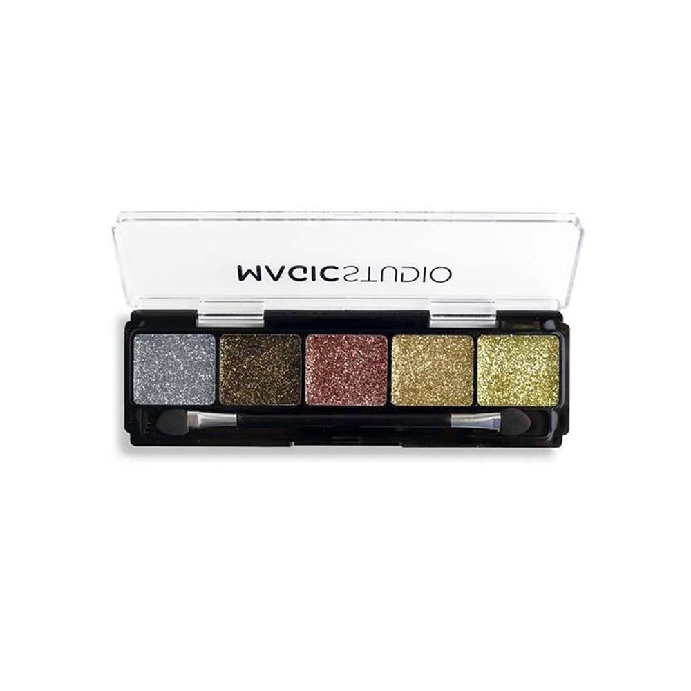 IDC Magic Studio – Glitter Eyeshadow Palette 5 Colors x 3.5gr