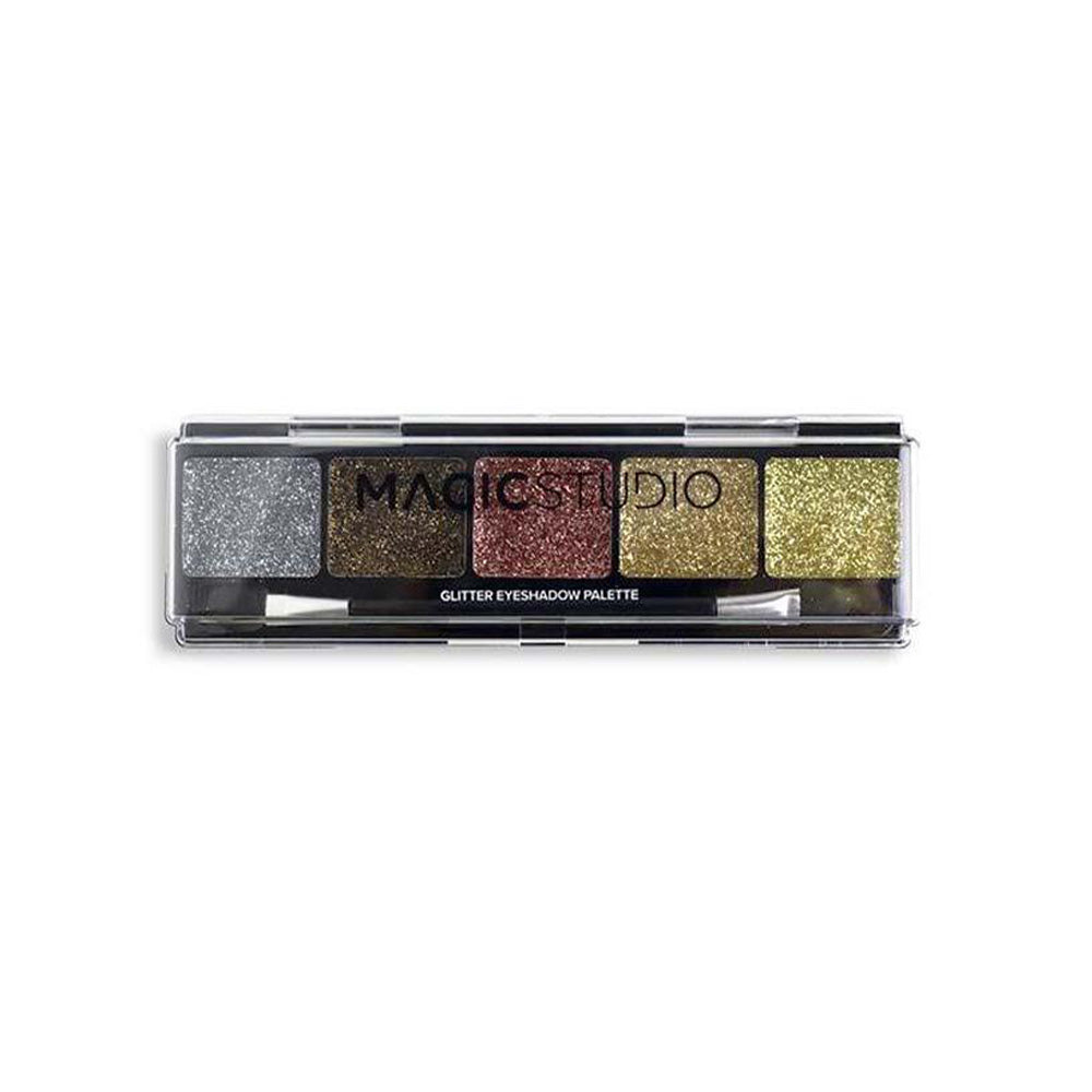IDC Magic Studio – Glitter Eyeshadow Palette 5 Colors x 3.5gr