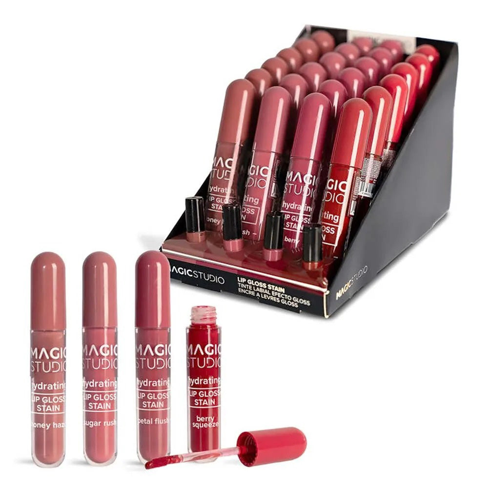 Idc Magic Studio Lipgloss Stain Petal Flush 3gr – Lip Gloss με Stain Effect σε 4 Αποχρώσεις για Ζουμερά Χείλη
