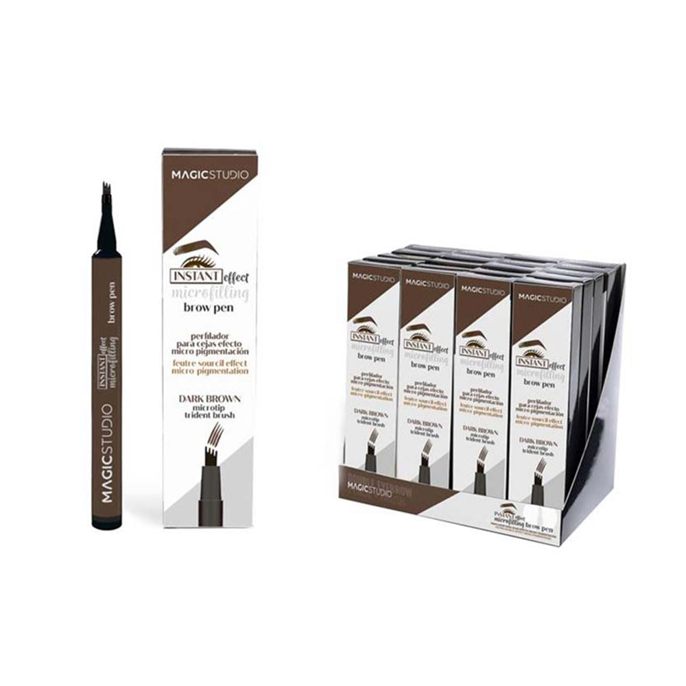 IDC Magic Studio Studio Microfilling Brow Pen 1.35gr – Μολύβι Φρυδιών Σκούρο Καφέ