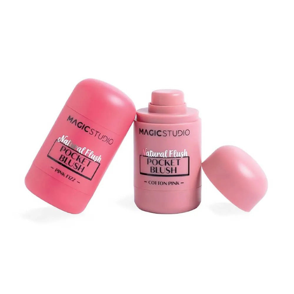 IDC Magic Studio Pocket Blush Stick 7gr – Κρεμώδες Ρουζ σε Στικ σε 2 Pink Αποχρώσεις για Φυσική Λάμψη