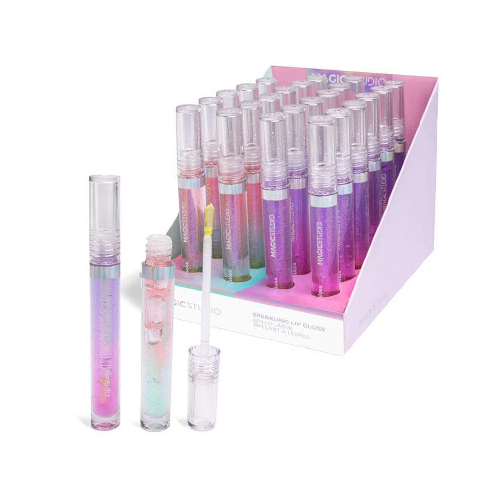 IDC Magic Studio Sparkling Lipgloss 02 Mermaid Glitter Purple Cotton Candy 3.5ml - 1 Τμχ