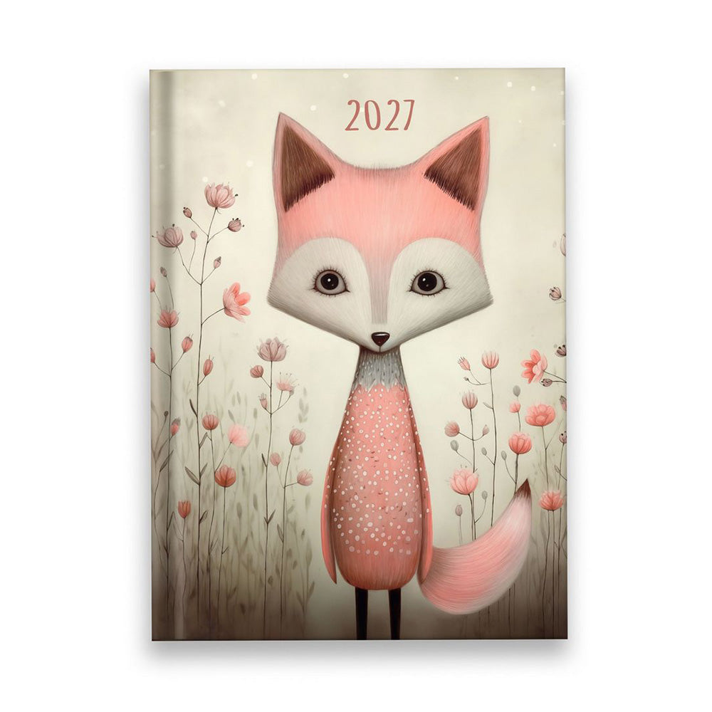 Ημερολόγιο Ημερήσιο 2027  Cute Fox  17×25 εκ
