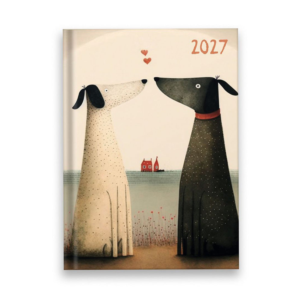 Ημερολόγιο Ημερήσιο 2027  Dog Love 14×21 εκ