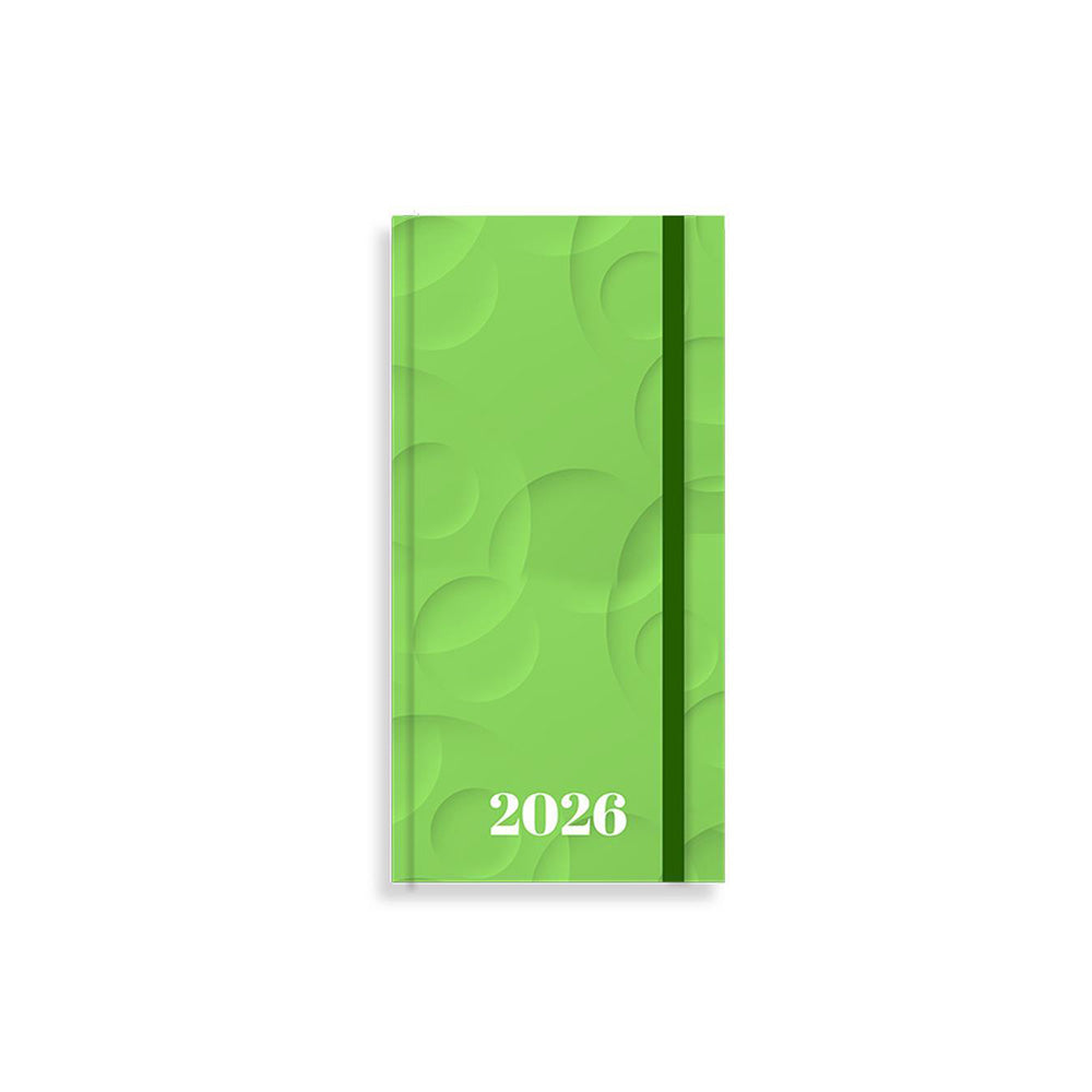 Ημερολόγιο Εβδομαδιαίο Μονόχρωμο 2026 8x16Εκ 4 Σχέδια - 1 Tμχ