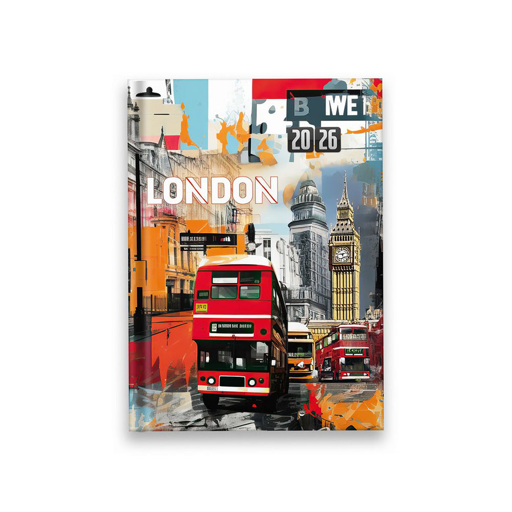 Ημερολόγιο Ημερήσιο London 2026 17χ25 εκ