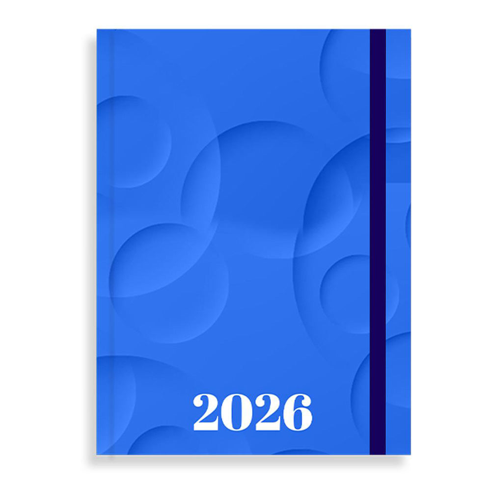 Ημερολόγιο Ημερήσιο Μονόχρωμο 2026 14x20Εκ 4 Σχέδια - 1 Tμχ