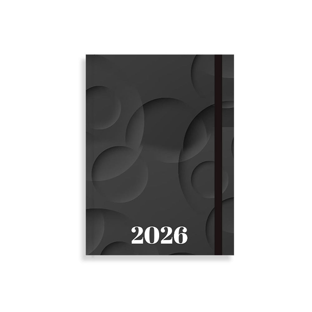 Ημερολόγιο Ημερήσιο Μονόχρωμο 2026 12x17Εκ 4 Σχέδια - 1 Tμχ