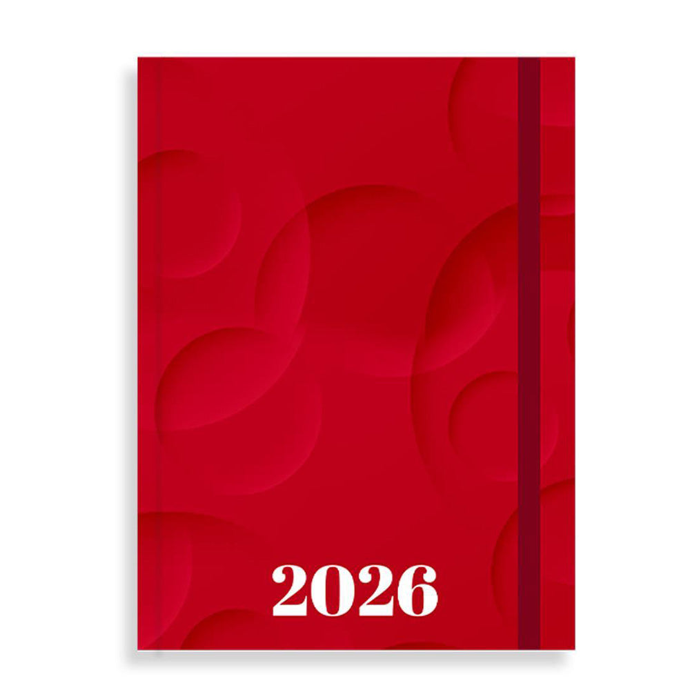 Ημερολόγιο Ημερήσιο Μονόχρωμο 2026 14x20Εκ 4 Σχέδια - 1 Tμχ