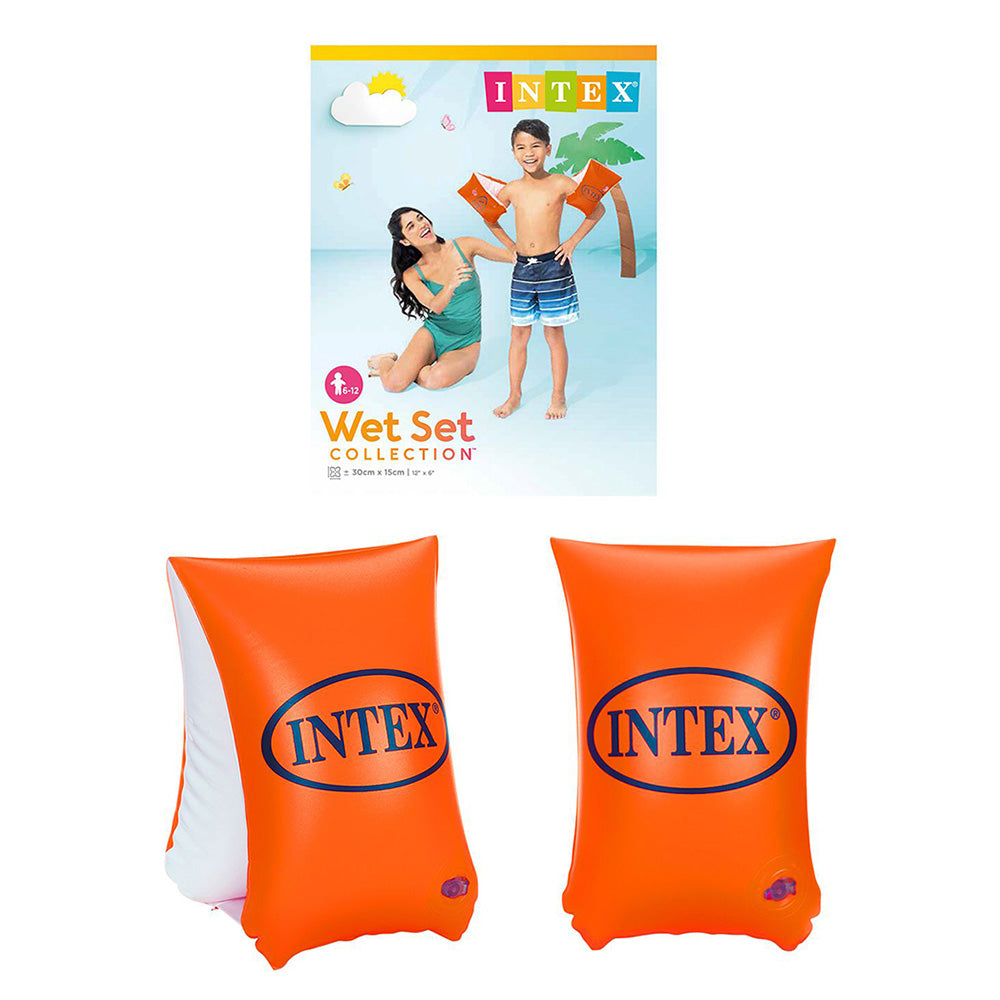 Intex Μπρατσάκια Θαλάσσης Deluxe 30x15 εκ