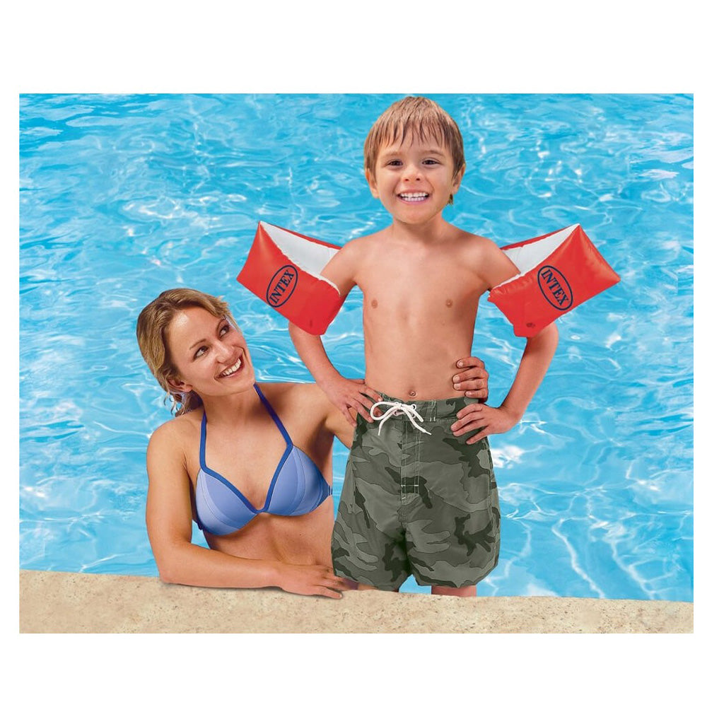 Intex Μπρατσάκια Θαλάσσης Deluxe 30x15 εκ