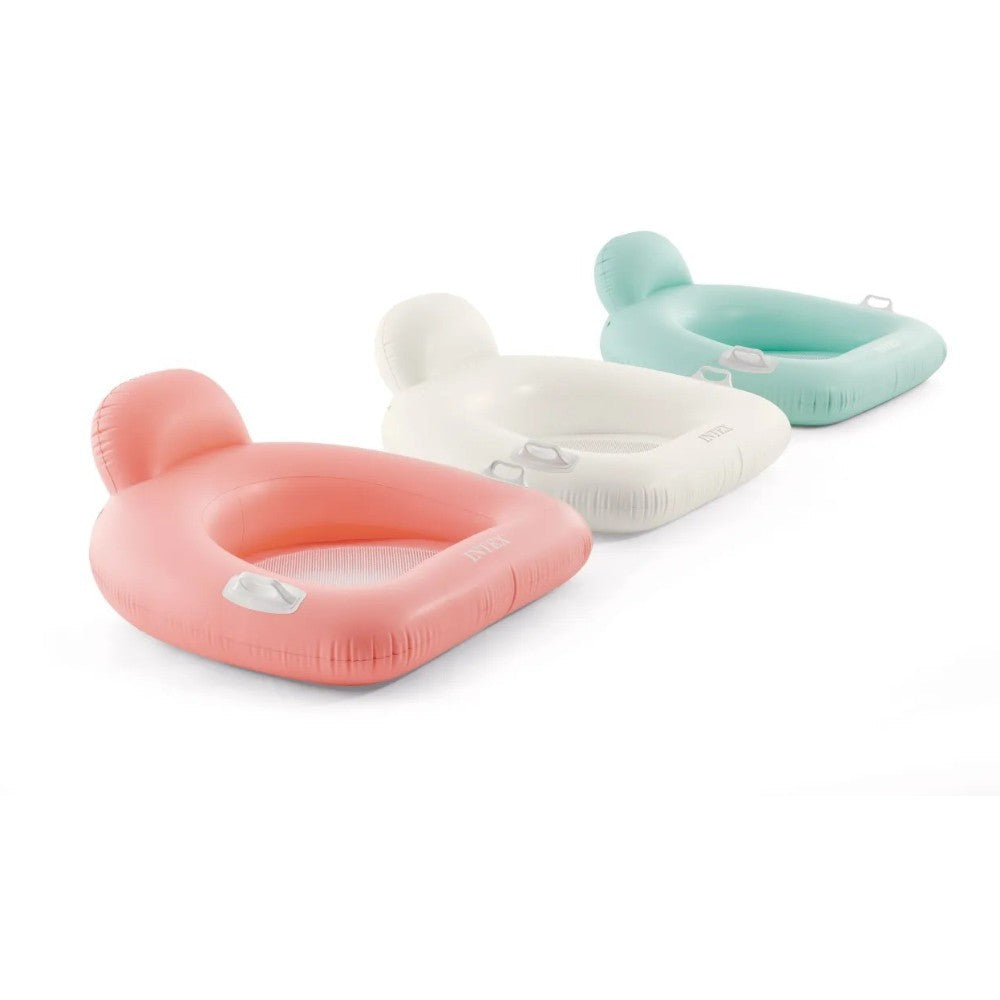 Intex Φουσκωτή Πολυθρόνα Θαλάσσης Float Lounges 102x97x43 εκ σε 3 Σχέδια - 1 Τμχ