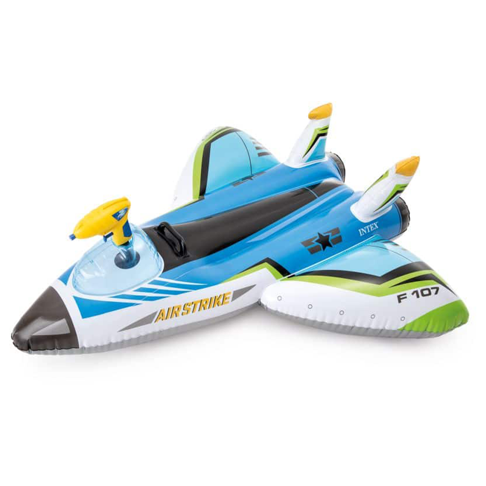 Intex Φουσκωτό Water Gun Plane Ride- On 2 Χρώματα - 1 Τμχ