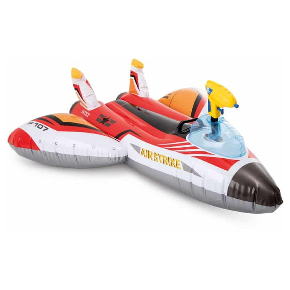 Intex Φουσκωτό Water Gun Plane Ride- On 2 Χρώματα - 1 Τμχ