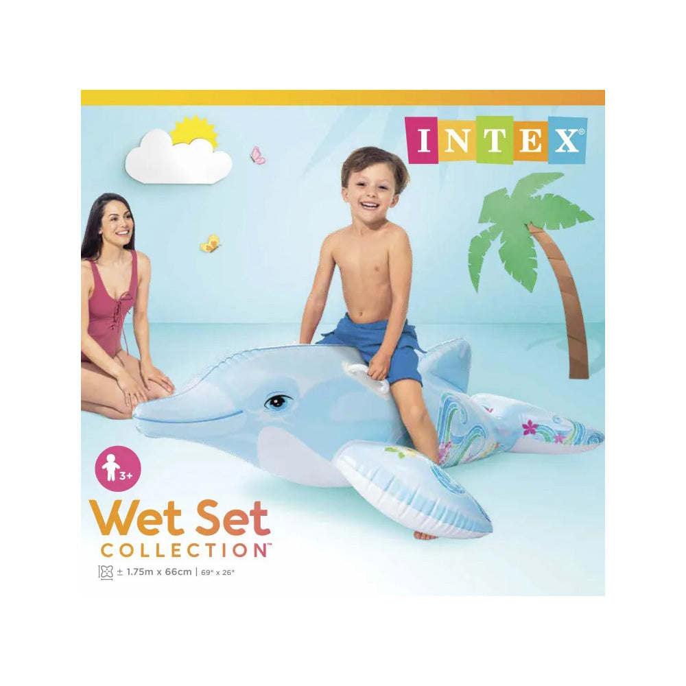 Intex Φουσκωτό Δελφίνι 175x66 εκ