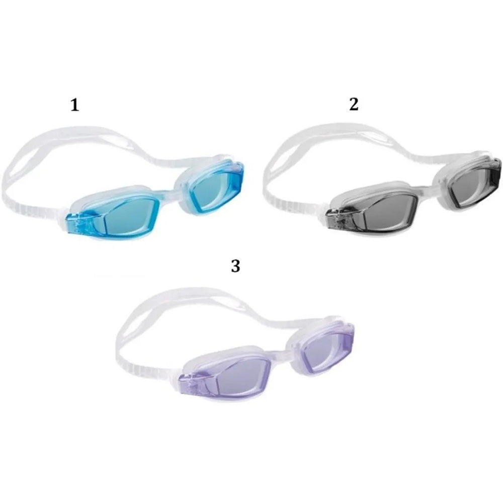 Intex Γυαλιά Κολύμβησης Free Style Sport 3 Χρώματα - 1 Τμχ