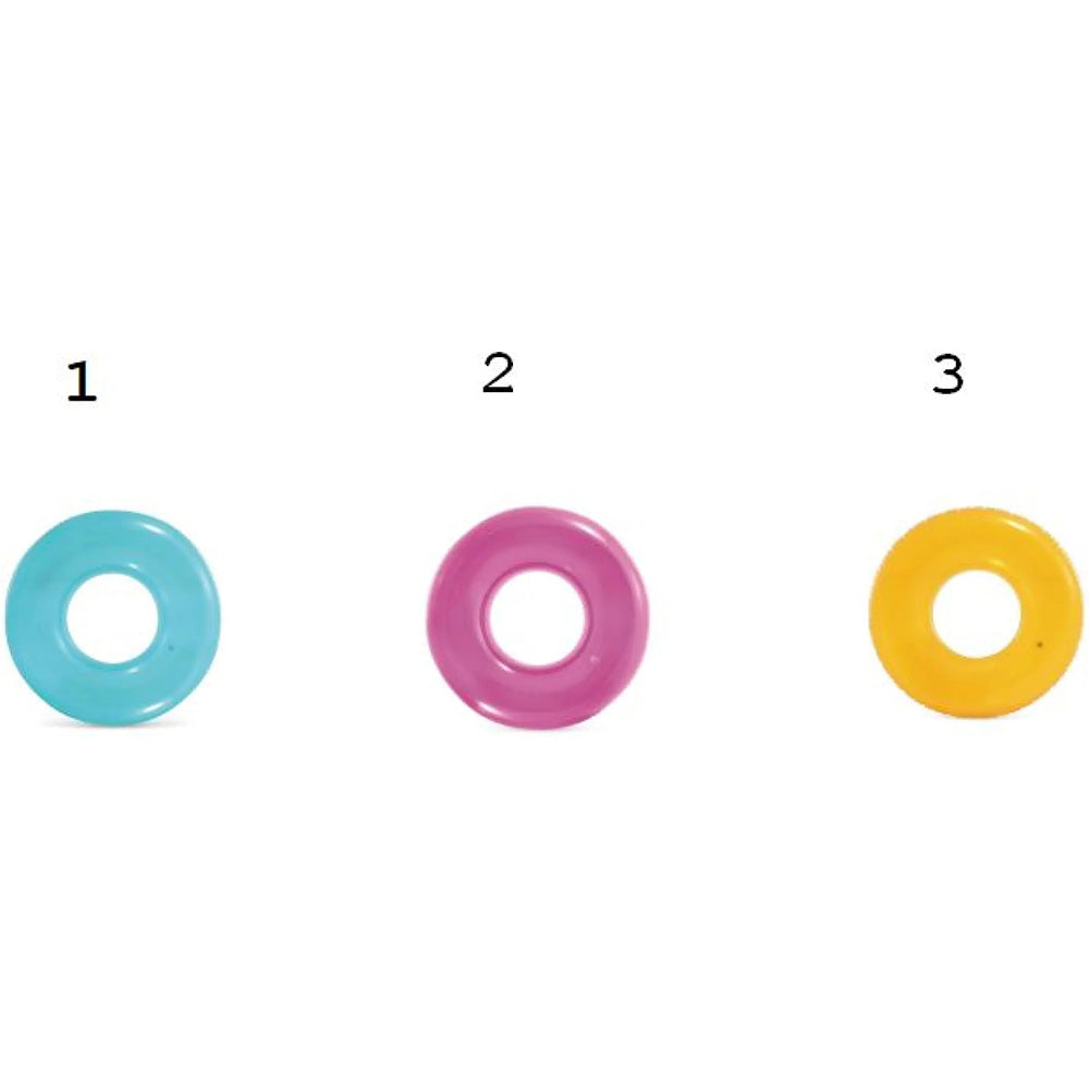 Intex Σωσίβιο Transparent Tube 3 Χρώματα - 1 Τμχ