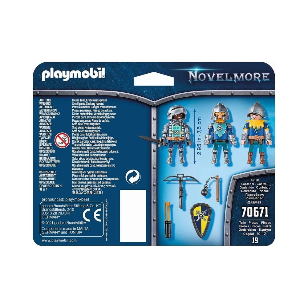70671 Playmobil Novelmore Ιπποτες Του Novelmore