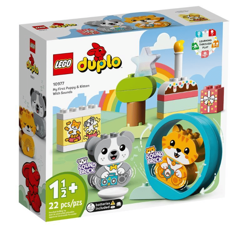 10977 Lego Duplo My First Puppy &Amp; Kitten With Sounds