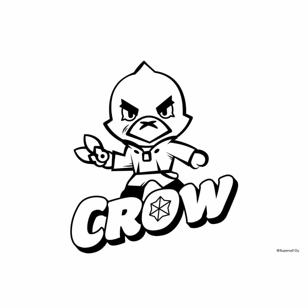 Μπλοκ Ζωγραφικης Brawl Stars 23X33 40Φυλλα Αυτοκολλητα-Στενσιλ- 2Σελ Χρ 2Σχ