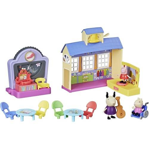 Hasbro Peppa Pig Peppas Adventures Peppas School Playgroup Preschool Toy, Με Ομιλια Και Ηχους