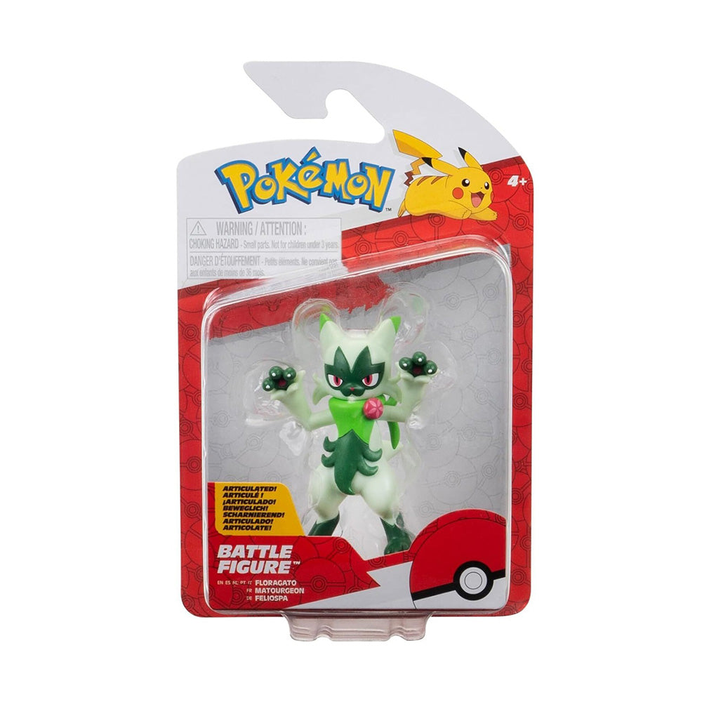 Jazwares Pokemon Battle Figure Pack Floragato
