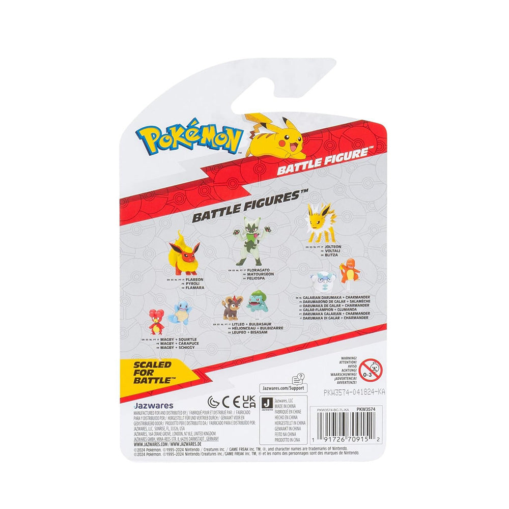 Jazwares Pokemon Battle Figure Pack Jolteon