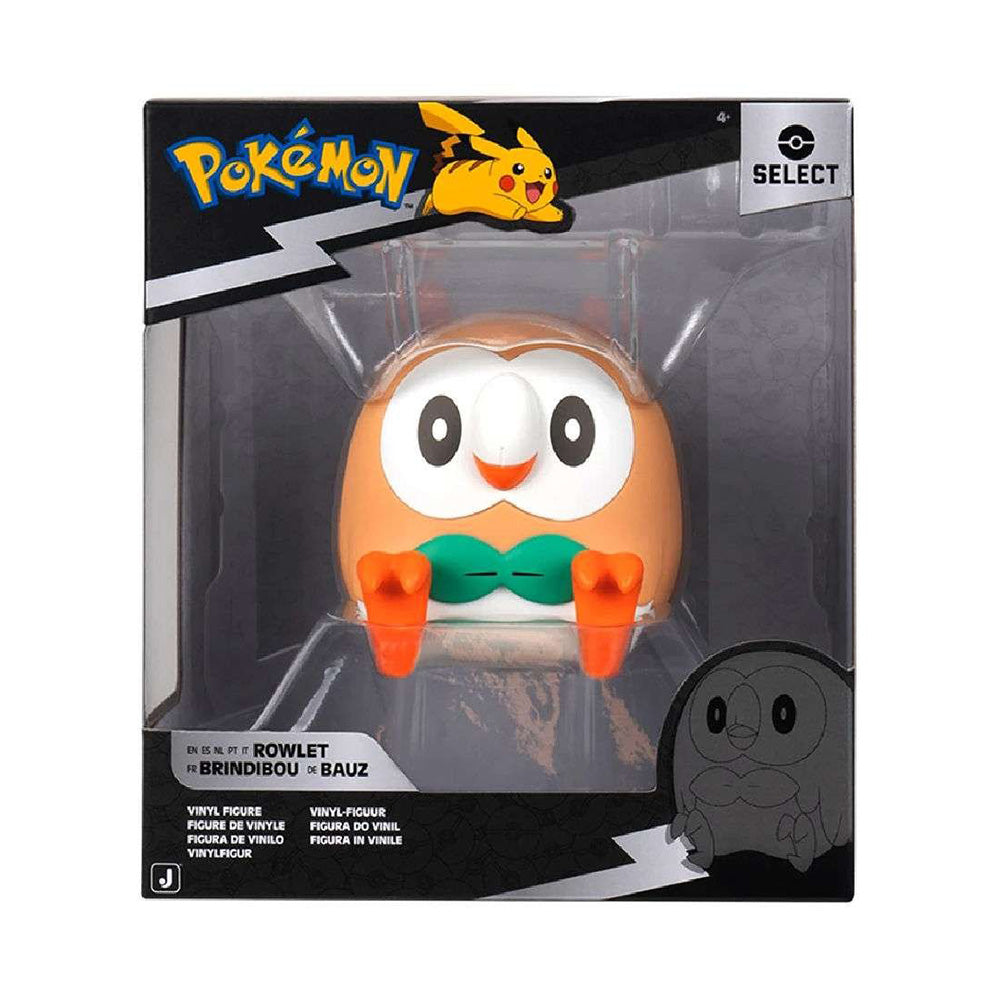 Jazwares Pokemon Φιγούρα Rowlet 10εκ