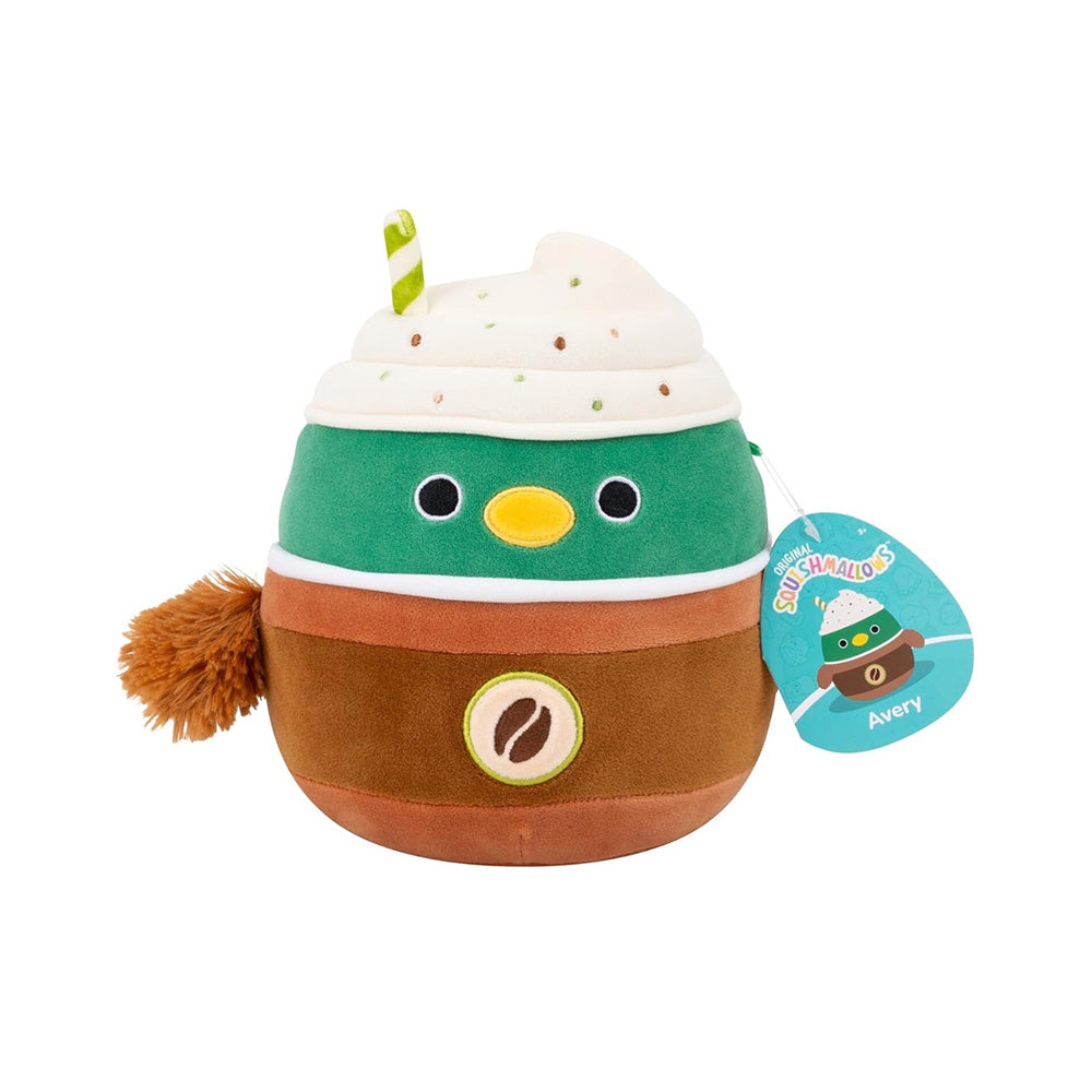 Jazwares Squishmallows Λούτρινο Avery The Mallard Duck Frappuccino 19 εκ