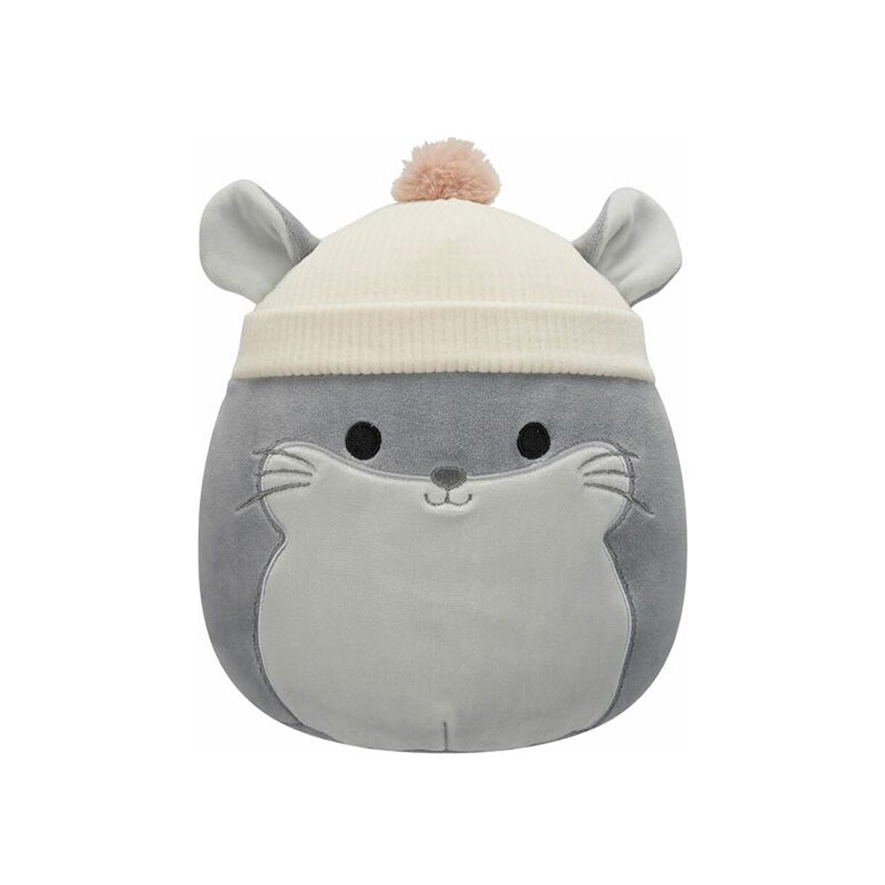 Jazwares Squishmallows Λούτρινο Camilo The Gray Chinchilla With Beanie 19 εκ