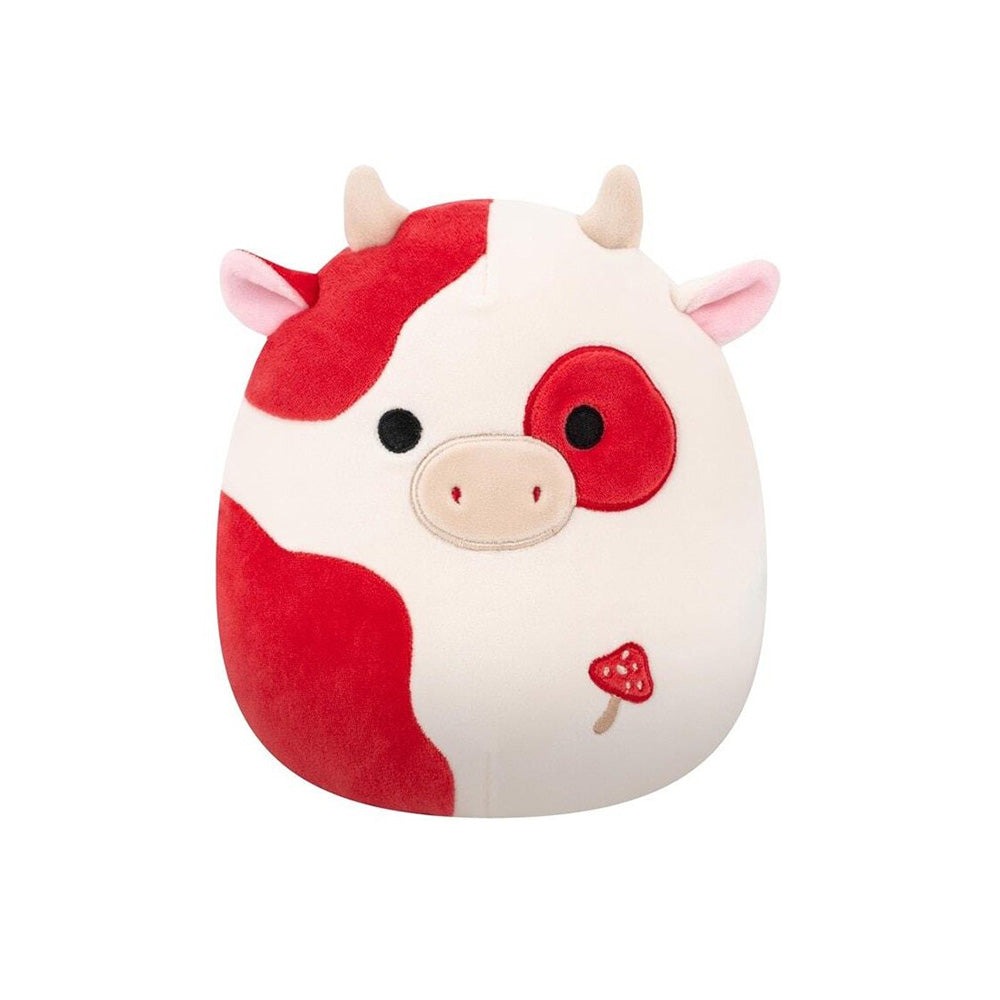 Jazwares Squishmallows Λούτρινο Claudio The Cow With Mushroom Embroidery 19 εκ