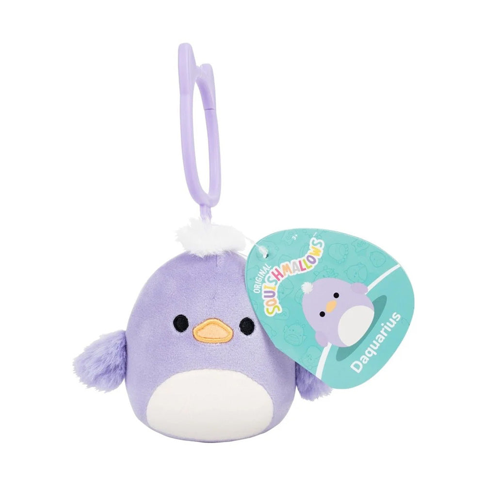 Jazwares Squishmallows Λούτρινο Μπρελόκ Daquarius the Duck 9 εκ