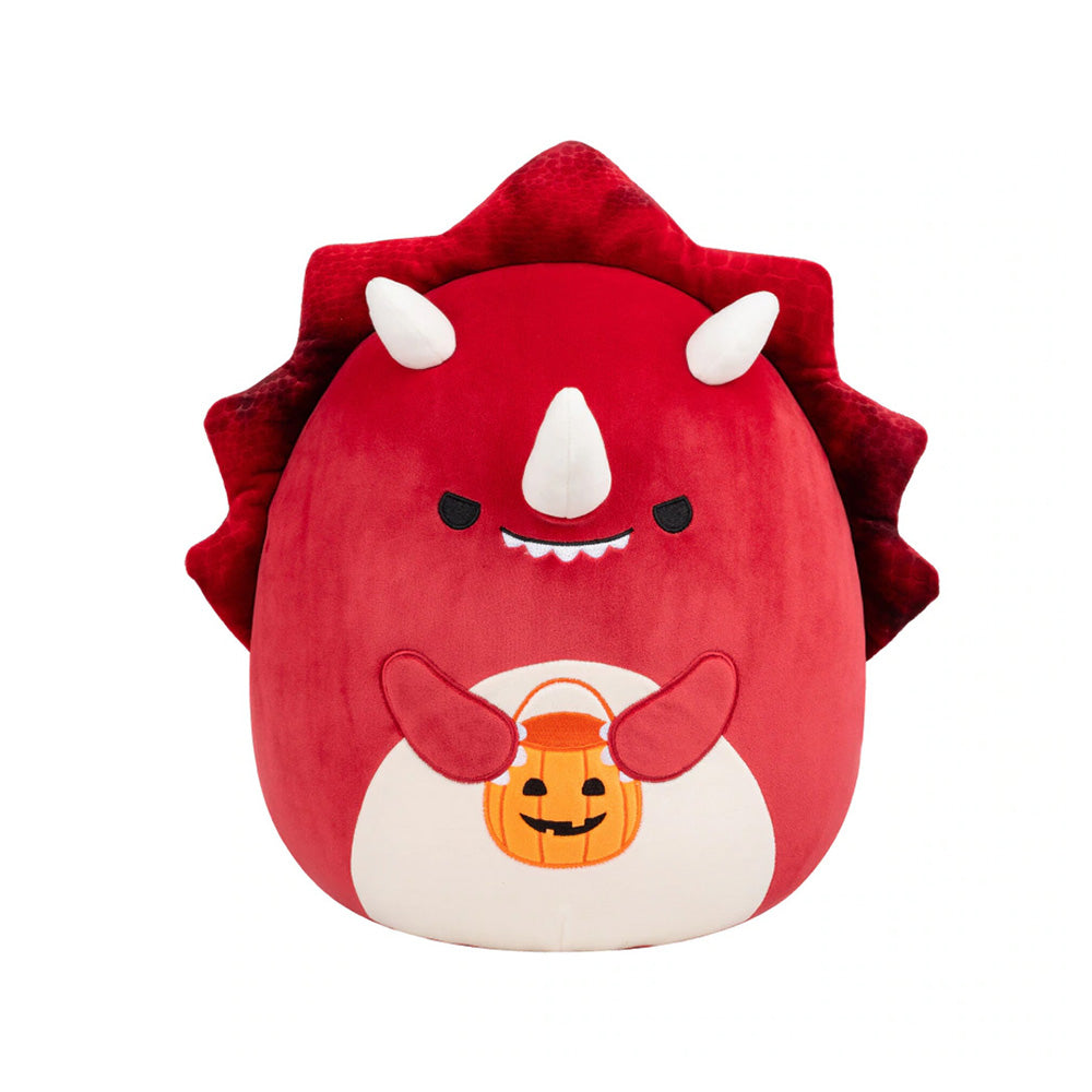 Jazwares Squishmallows Λούτρινο Halloween Tristan the Red Triceratops Wave 3 19 εκ