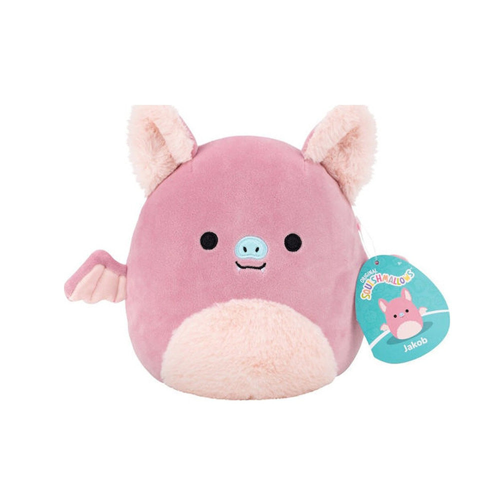 Jazwares  Squishmallows Λούτρινο Jakob the Pink Fruit Bat 19 εκ