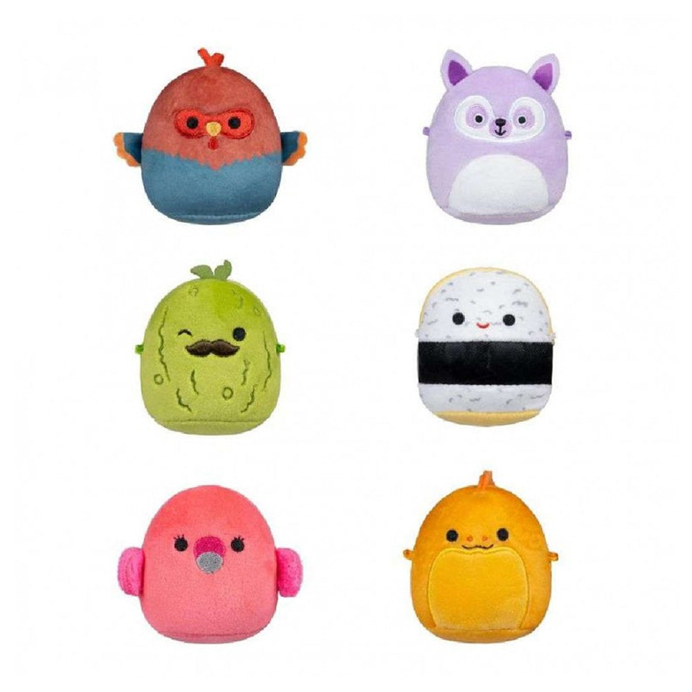Jazwares Squishmallows - Micromallows Λούτρινα 6 εκ Σετ 6 Τμχ